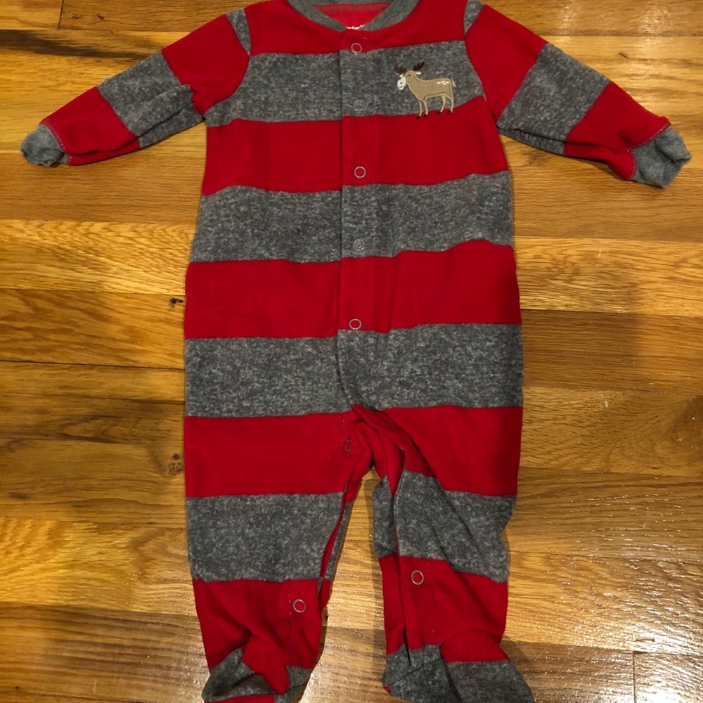 Holiday Fleece Sleeper - 6mo